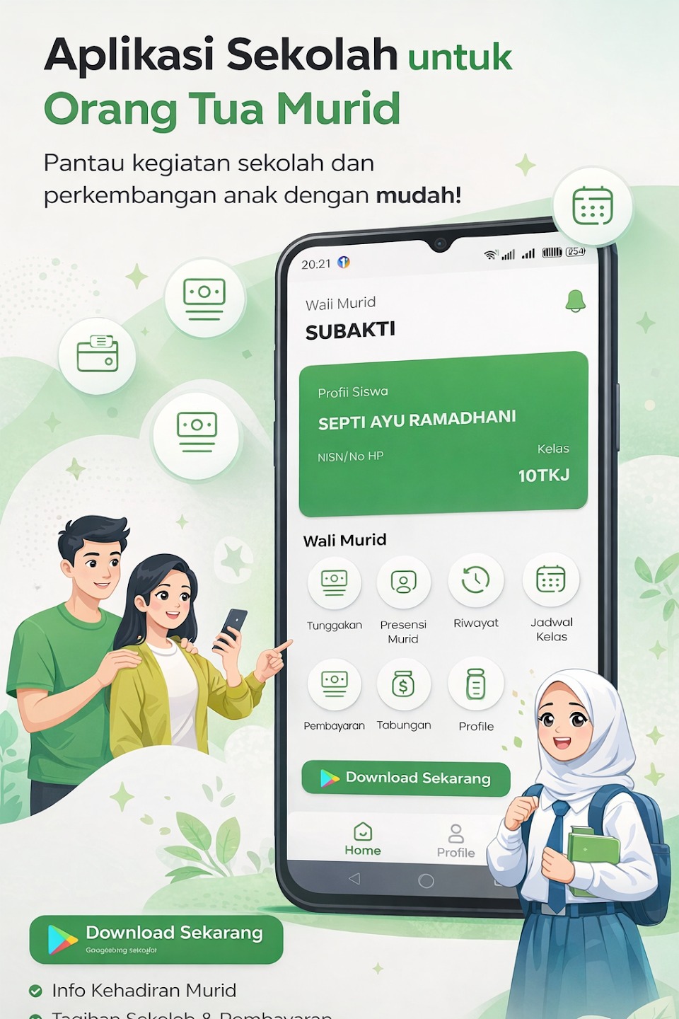 Aplikasi Sekolah Sunan Ampel