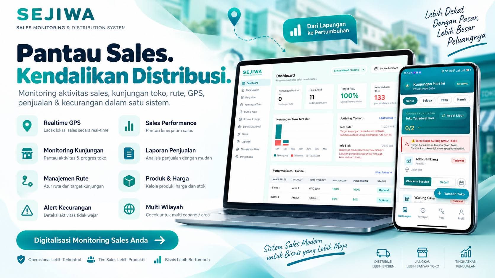 Sistem Sales Monitoring dan Distribusi